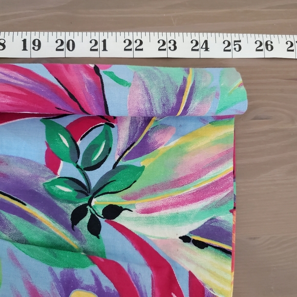 VINTAGE Large Pleat Floral Skirt - Picture 11 of 11